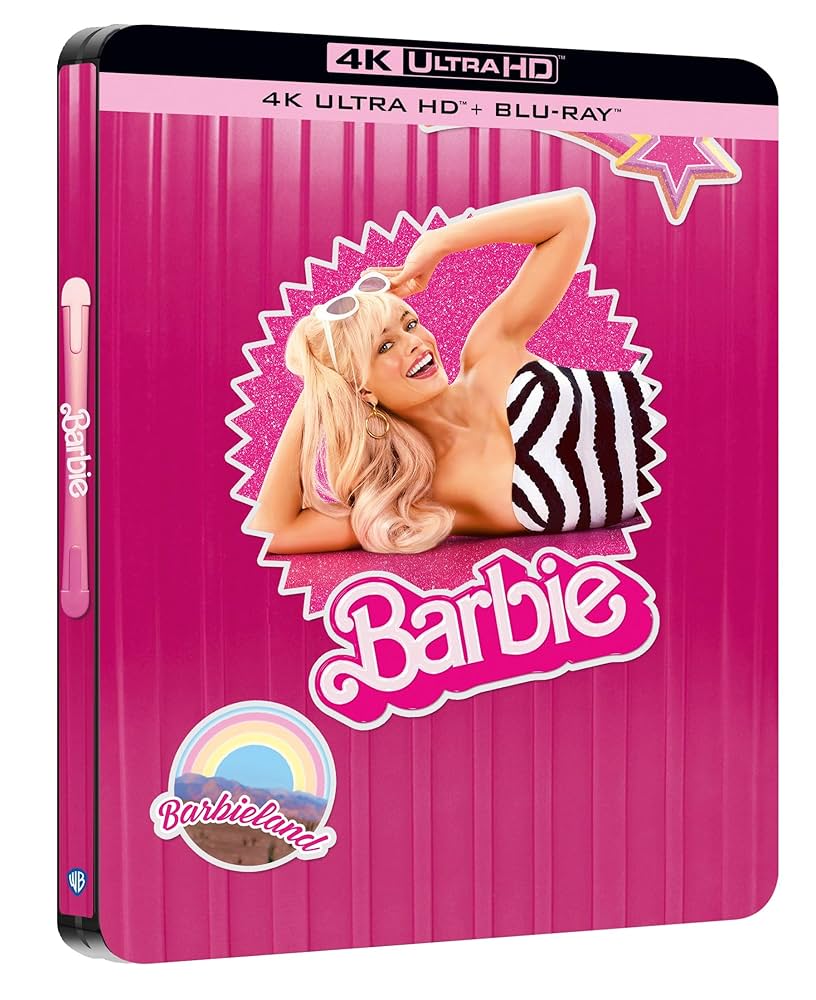 Amazon: Barbie [4K Ultra HD + Blu-Ray-Boîtier SteelBook